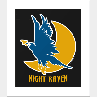 Night Raven Posters and Art